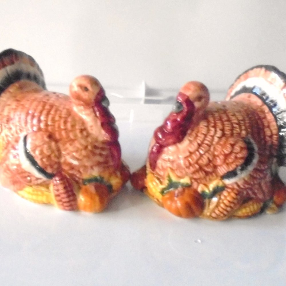 Turkey Salt and Pepper Shakers